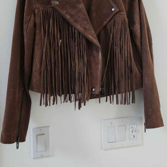 Free People Fringed Moto Jacket - Picture 5 of 6